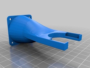 jefe de soporte del ventilador 3d la impresora accesorios 3d print model - Mito3D