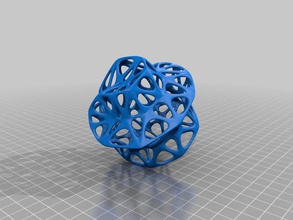 Stern-Struktur andere Kunst geometrie math sphericon 3d print model - Mito3D