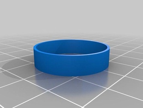 basic ring rings customized 3d print model - Mito3D