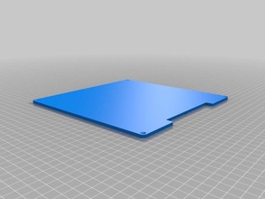 aluminum heated build plate 3d printer other bed platform 3d print model - Mito3D