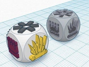 chess dice other tinkercad 3d print model - Mito3D