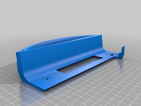 zanussi fridgefreezer handle replacement parts 3d print model - Mito3D