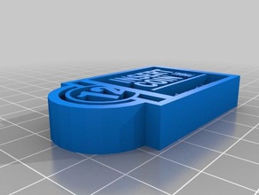keychain insert coin pinball signs logos 3d print model - Mito3D