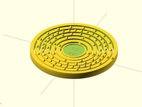 braille önceden her eleman özelleştirilebilir atom deluxe optimize edilmiş fizik Astronomi bohr kimya customizer elektron yapılandırma gimbal periyodik tablo 3d print model - Mito3D