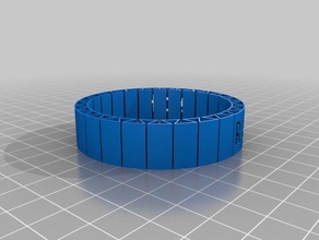 pulsera de repro tecnología las pulseras personalizado 3d print model - Mito3D