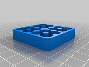 aaa Pil tepsi organizasyon özelleştirilmiş 3d print model - Mito3D