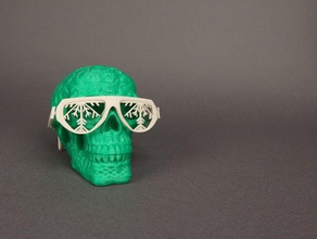 la nieve tonos gafas 3d print model - Mito3D