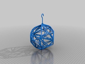 palla di natale arredamento 3d print model - Mito3D
