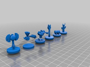 elemental chess tinkercad other 3d print model - Mito3D
