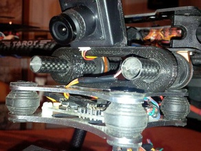 support gopro tarot camera 3 gopo 680 3d print model - Mito3D