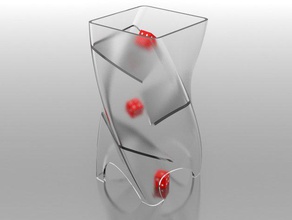 druckbare Würfel-Turm Brettspiele 3d print model - Mito3D
