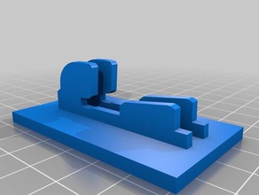 elfa elements 32 compatible mount household supplies 3d print model - Mito3D