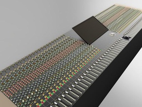 48 Kanal recording Konsole audio Musik studio 3d print model - Mito3D