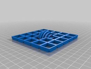 ausgerichtet Marmor-labyrinth mechanisch ist - Spielzeug openscad parametric 3d print model - Mito3D