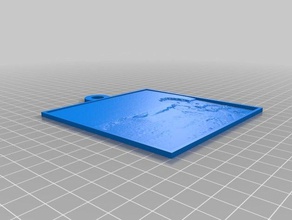 mirador 1 2 d a arte personalizado 3d print model - Mito3D
