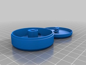 fone de ouvido recipiente gadgets personalizado 3d print model - Mito3D