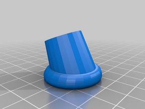 eames herman miller abgewinkelt boot gleitet Füße - Ersatz Teile Stuhl Fuß eames-Stuhl Schieberegler 3d print model - Mito3D