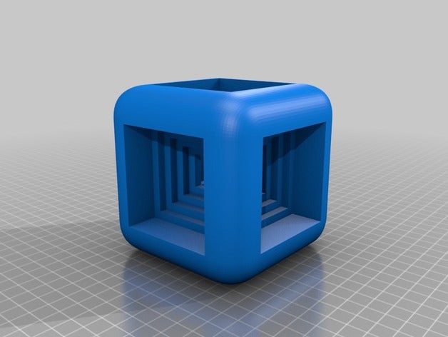fun cube 3d printing fidget 3D print model - Mito3D
