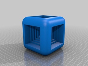 fun cube 3d printing fidget cube