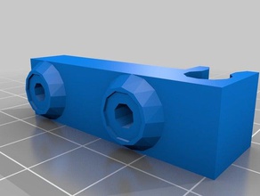 ruedas de apoyo roca supra pantalla cuarto baño 3d print model - Mito3D