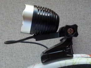 magicshine 808 bicycling led headlight mounts various types sport outdoors gopro 3d print model - Mito3D
