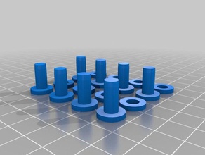 yedek bacak pin brabeast heykeller 3d print model - Mito3D