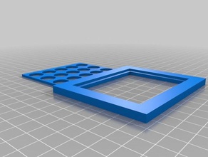 personalizzato magnete del frigorifero quadro arredamento 3d print model - Mito3D