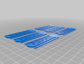 my customized paperclips office 3d print model - Mito3D