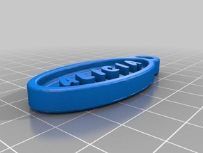 alicia paralar rozetleri özelleştirilmiş 3d print model - Mito3D