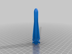 missile 3d les imprimantes minitery arme 3d print model - Mito3D