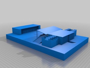 museu edifícios estruturas 3d print model - Mito3D