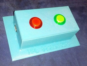 arduino control box buttons electronics 3d print model - Mito3D