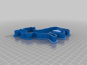mein angepasstes image based cookie-cutter Küche Essen 3d print model - Mito3D