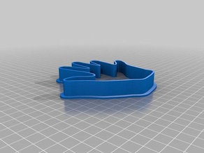 mão cortador de cookie a cozinha jantar personalizado 3d print model - Mito3D