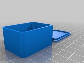 my customized anotherrounded corner box containers 3d print model - Mito3D