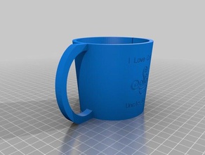 uncle brian coffee cozy kitchen dining customized 3d print model - Mito3D