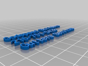 business info other customized 3d print model - Mito3D