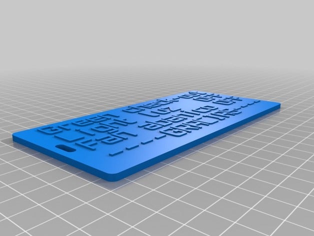 luz apagada organización personalizado 3D print model - Mito3D