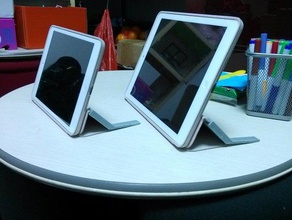 ipad stand 2 air mini usw tablet 3d print model - Mito3D