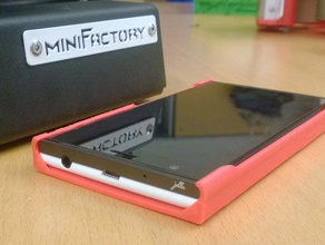 jolla smartphone couverture mobile 3d print model - Mito3D