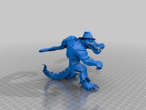 outback renekton modelleri Lig efsaneler riot games 3d print model - Mito3D