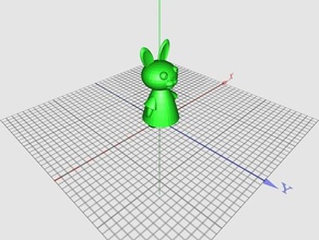 coelho bonito animais a páscoa primavera tinkercad 3d print model - Mito3D