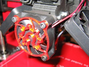 open hardware 40mm fan cover 3d printer parts 3d print model - Mito3D