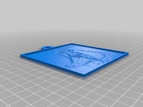indestructible volet 2d art personnalisé 3d print model - Mito3D