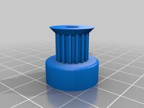 pulley reprap v1 3d printer parts customized 3d print model - Mito3D