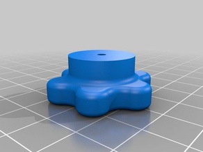 knob parts handle 3d print model - Mito3D