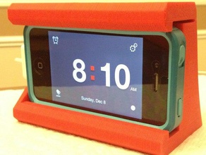 iphone 44s réveil otterbox commuter série de cas ménage 3d print model - Mito3D