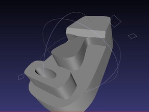 moai collier d'autres 3d print model - Mito3D