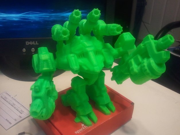 thor aquí otros impresionante mech el robot los robots starcraft de juguete juguetes juego video wargame 3D print model - Mito3D