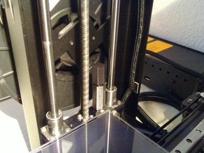 makergear m2 z-axis bolt screw driver counter nut tightener 3d printer accessories 3d print model - Mito3D